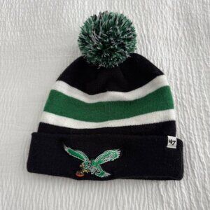 '47 Eagles Winter Hat, black with Eagle logo